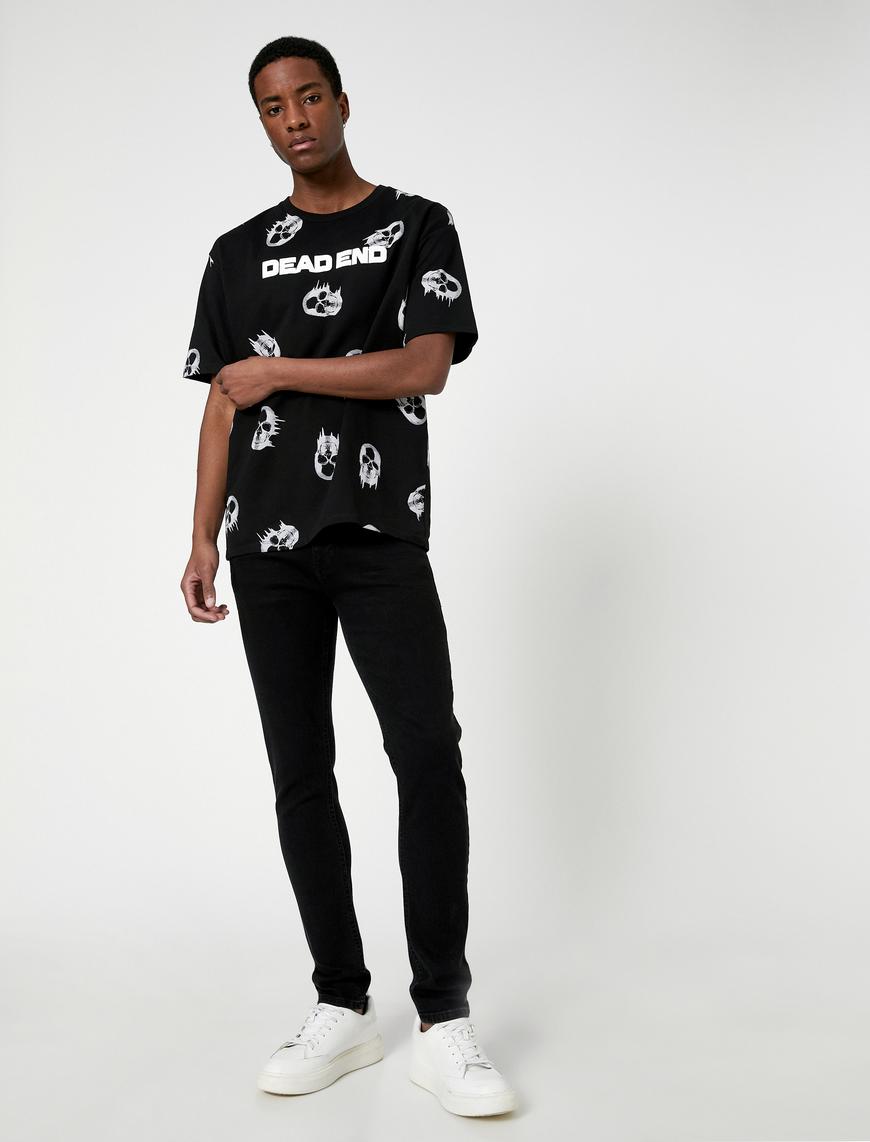   Skinny Fit Kot Pantolon - Michael Jean