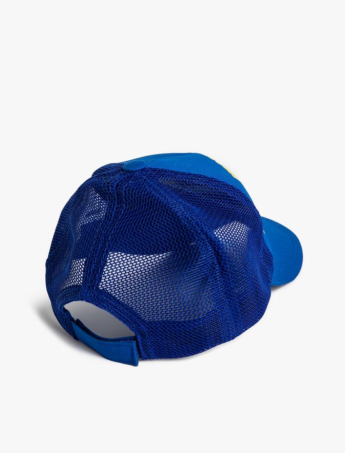 Erkek Çocuk Fileli Cap Şapka Baskılı