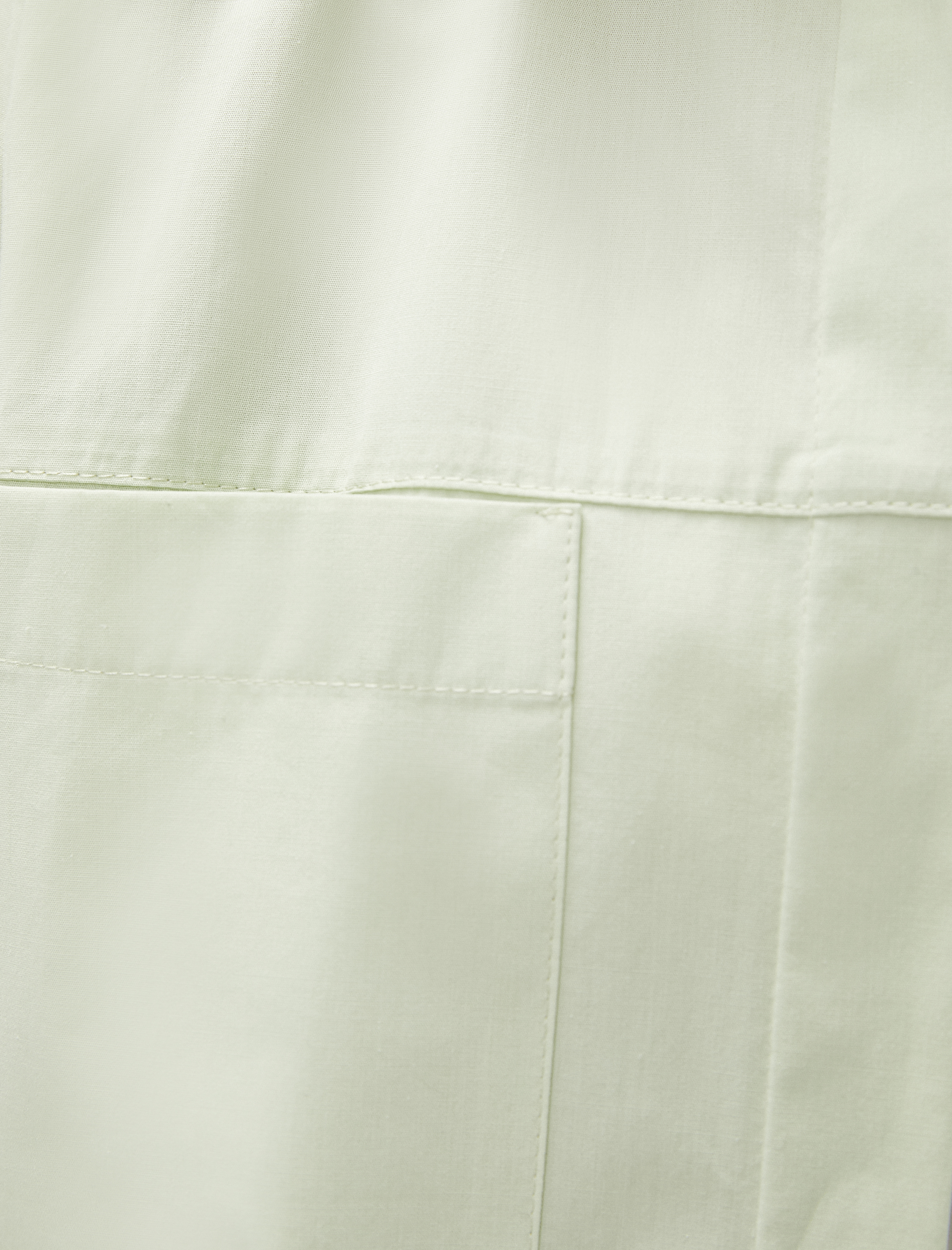   Crop Poplin Gömlek Kısa Kollu Pamuklu