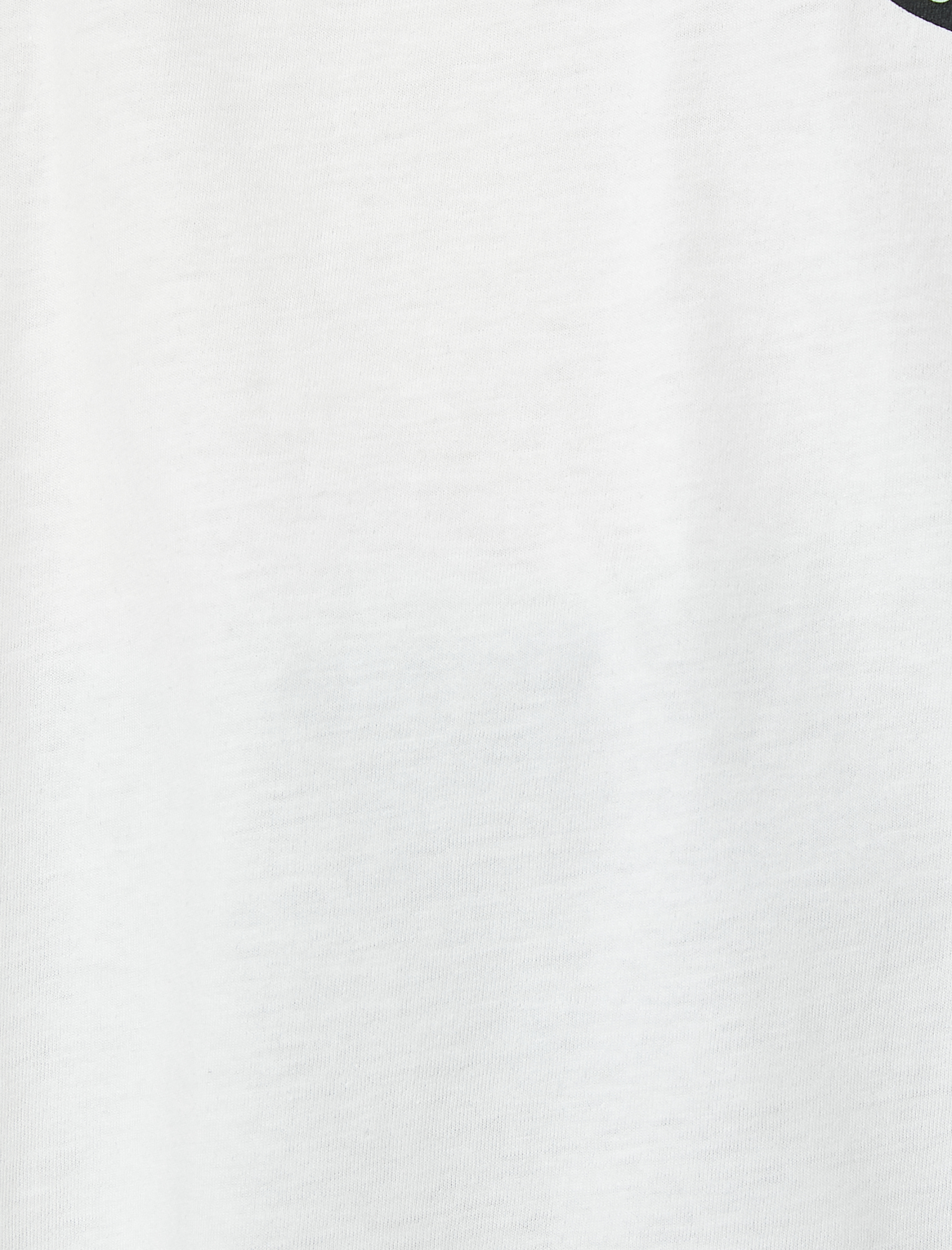 Mickey Mouse Tişört Baskılı Lisanslı Bisiklet Yaka Kısa Kollu