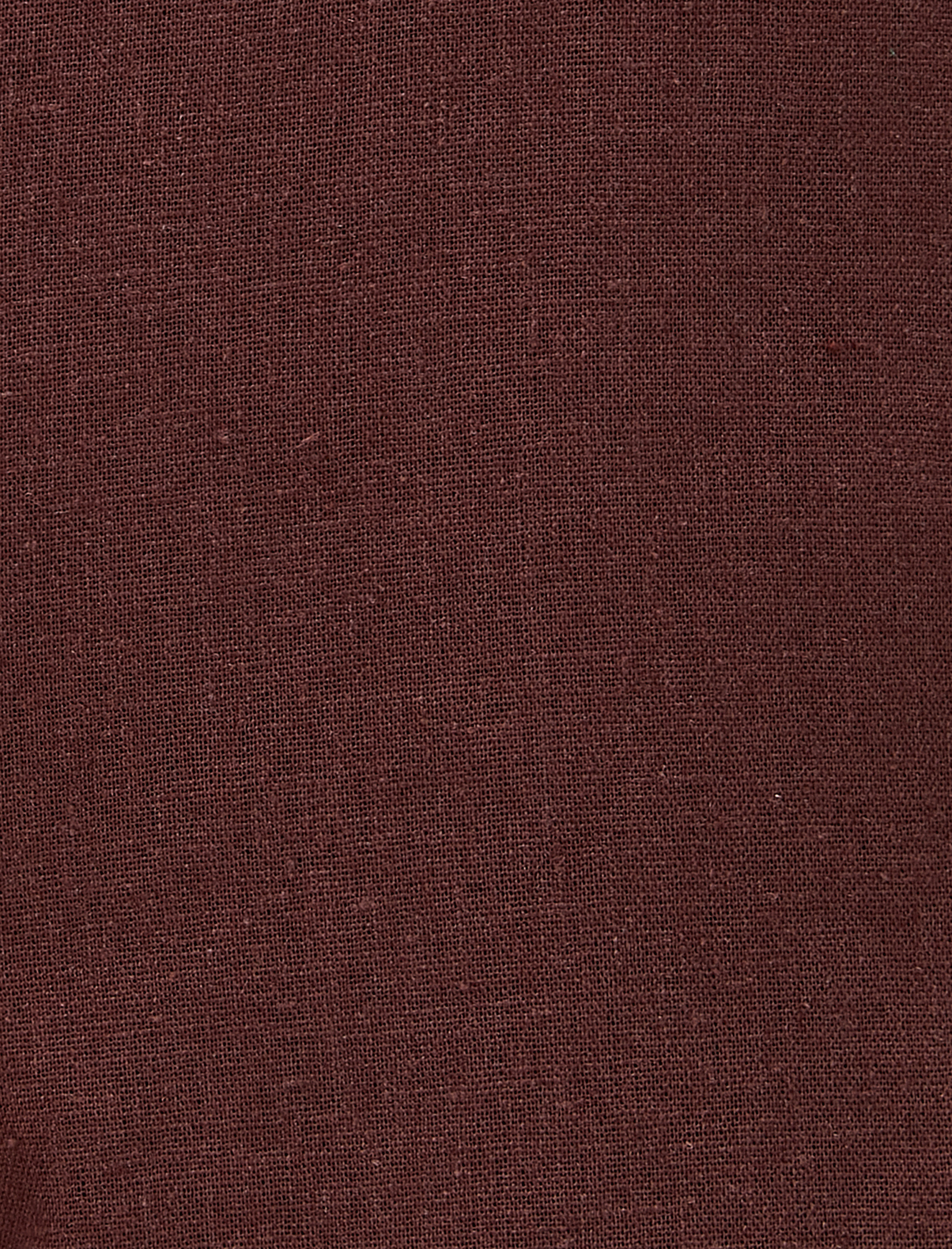   Bol Paça Tulum Askılı Kare Yaka Cepli Keten Karışımlı