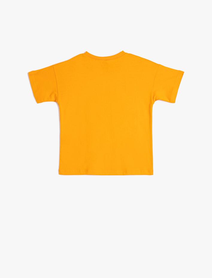 Erkek Bebek Snoopy Tişört Lisanslı Kısa Kollu Bisiklet Yaka Pamuklu