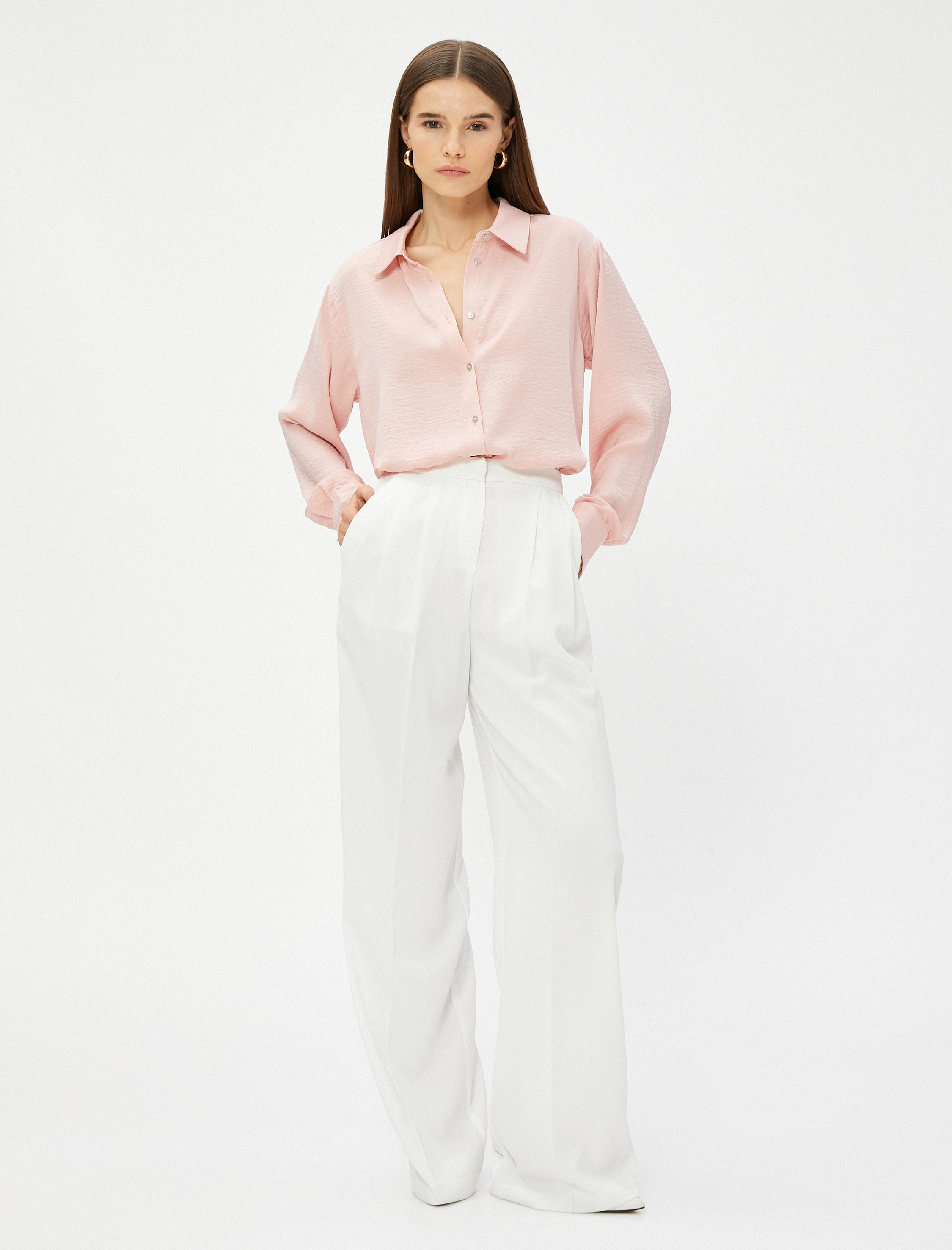   Relax Fit Gömlek Uzun Kollu