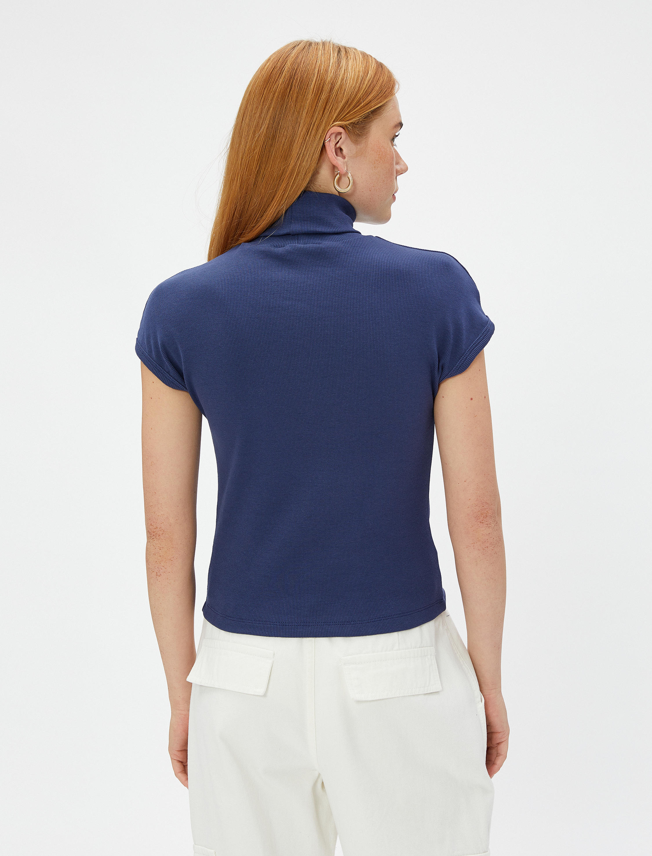   Balıkçı Yaka Triko Tişört