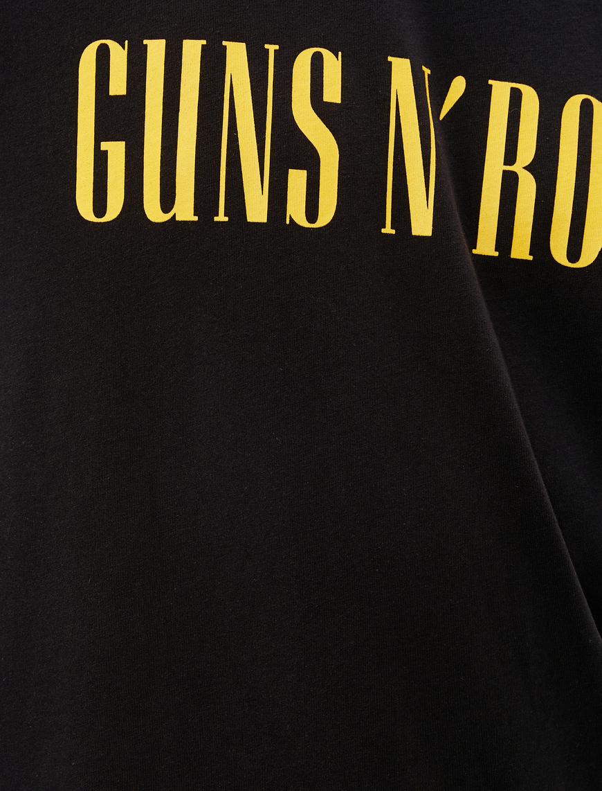   Guns N' Roses Tişört Lisanslı Arkası Baskılı