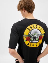 Guns N' Roses Tişört Lisanslı Arkası Baskılı