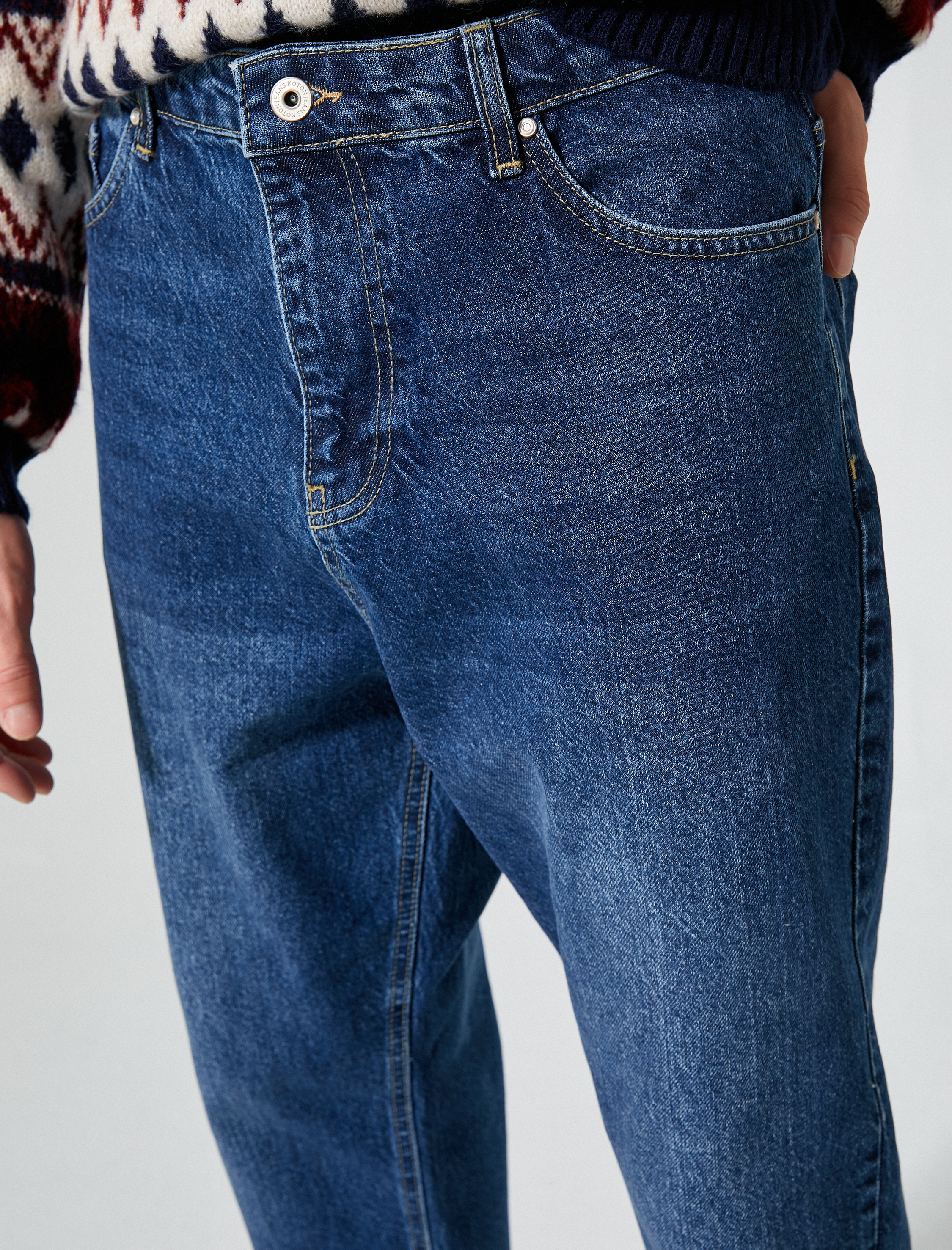   Loose Fit Jean Pantolon - Steve Jean