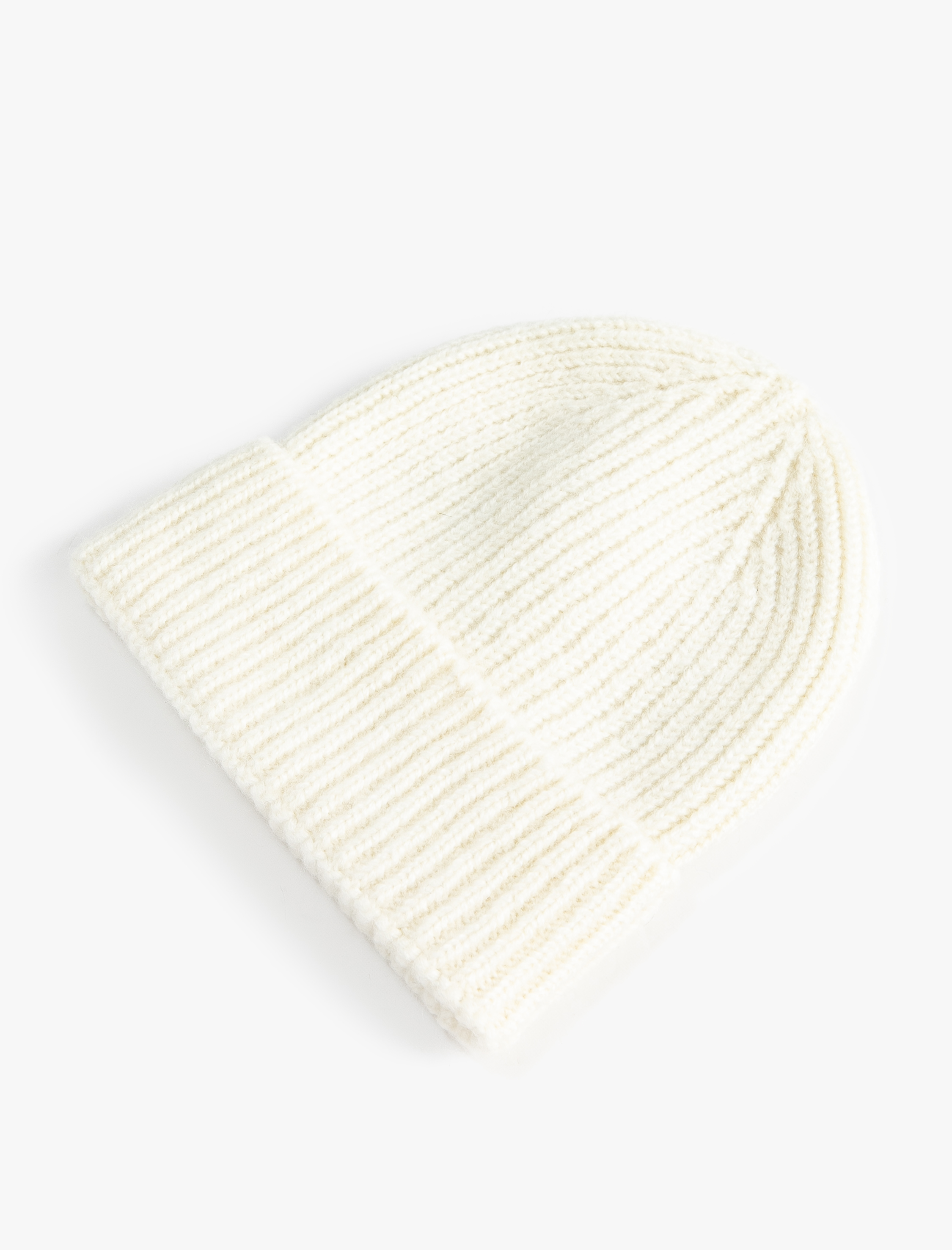  Kadın Lastikli Örgü Bere Kenarları Katlı