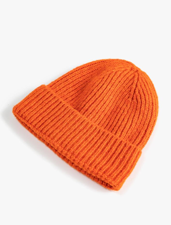 Kadın Örgü Bere Lastikli