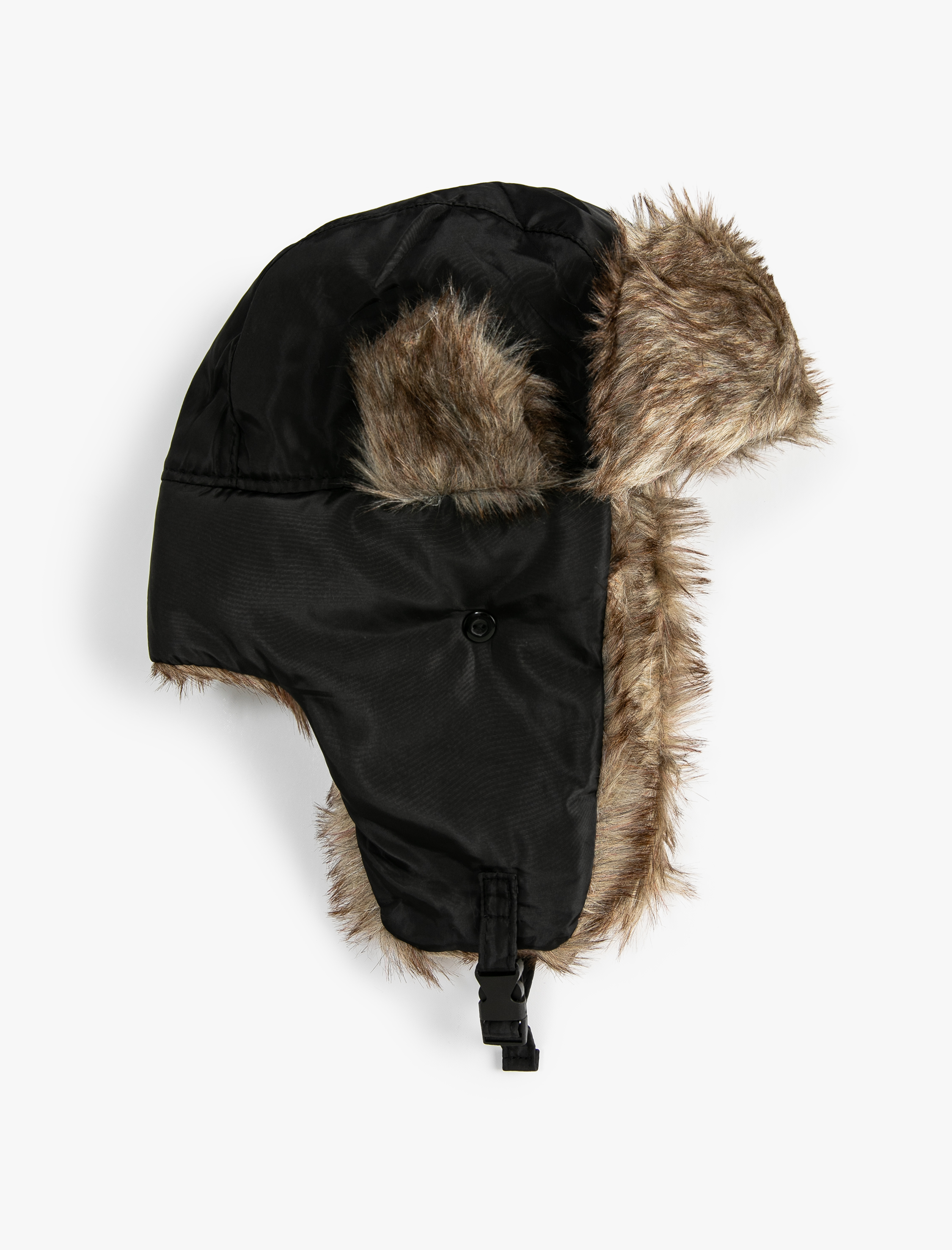  Erkek Kar Şapkası İçi Suni Kürklü