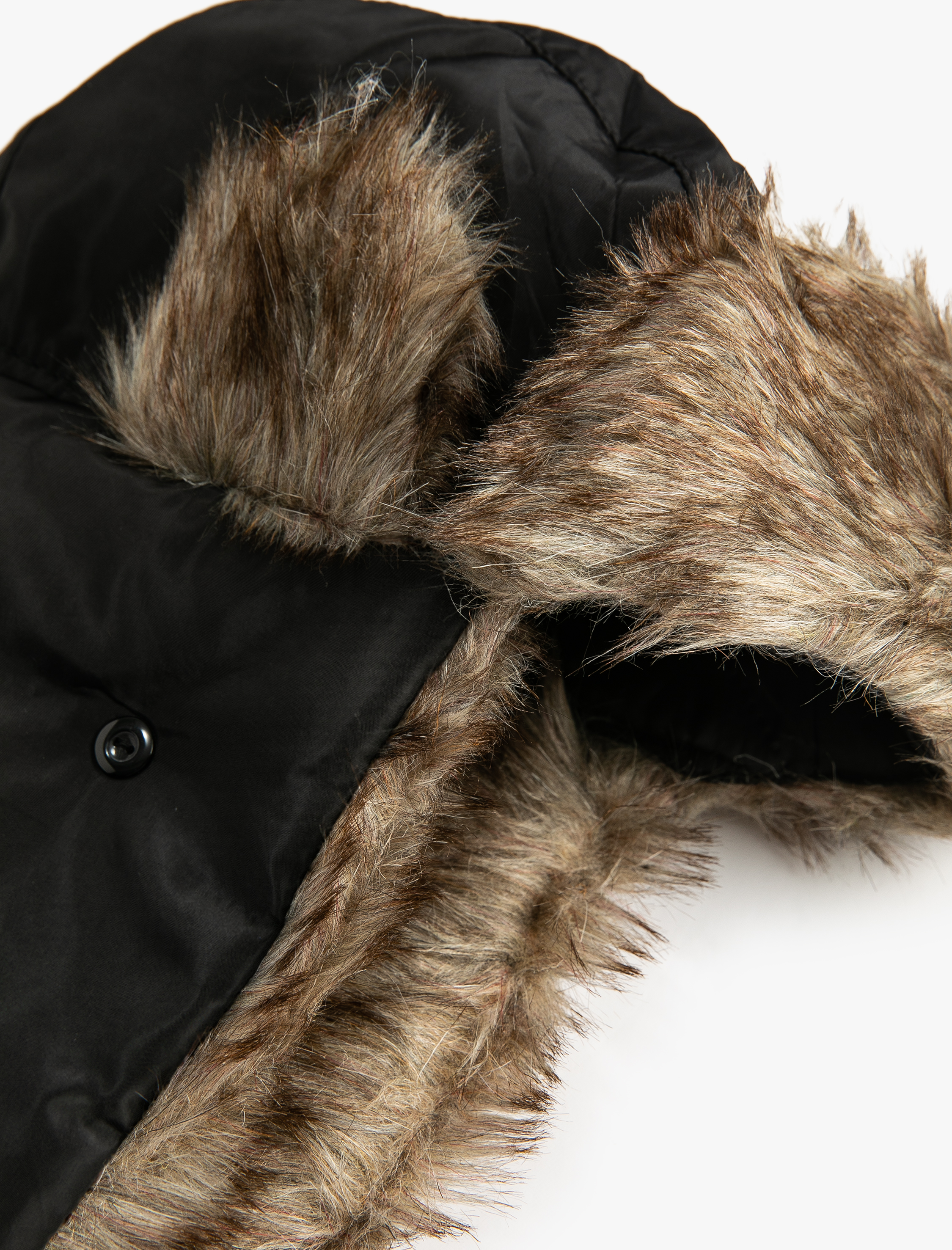  Erkek Kar Şapkası İçi Suni Kürklü