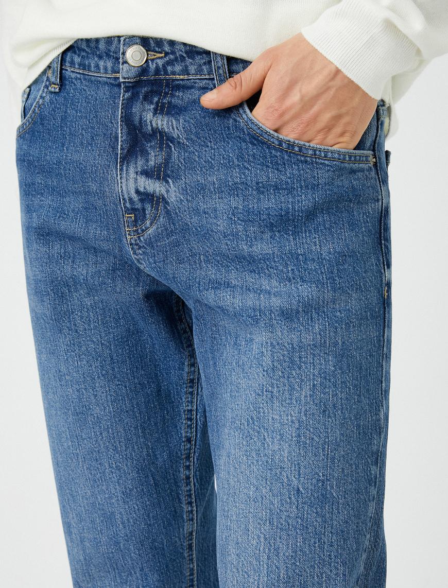   Slim Fit Kot Pantolon - Brad Jean