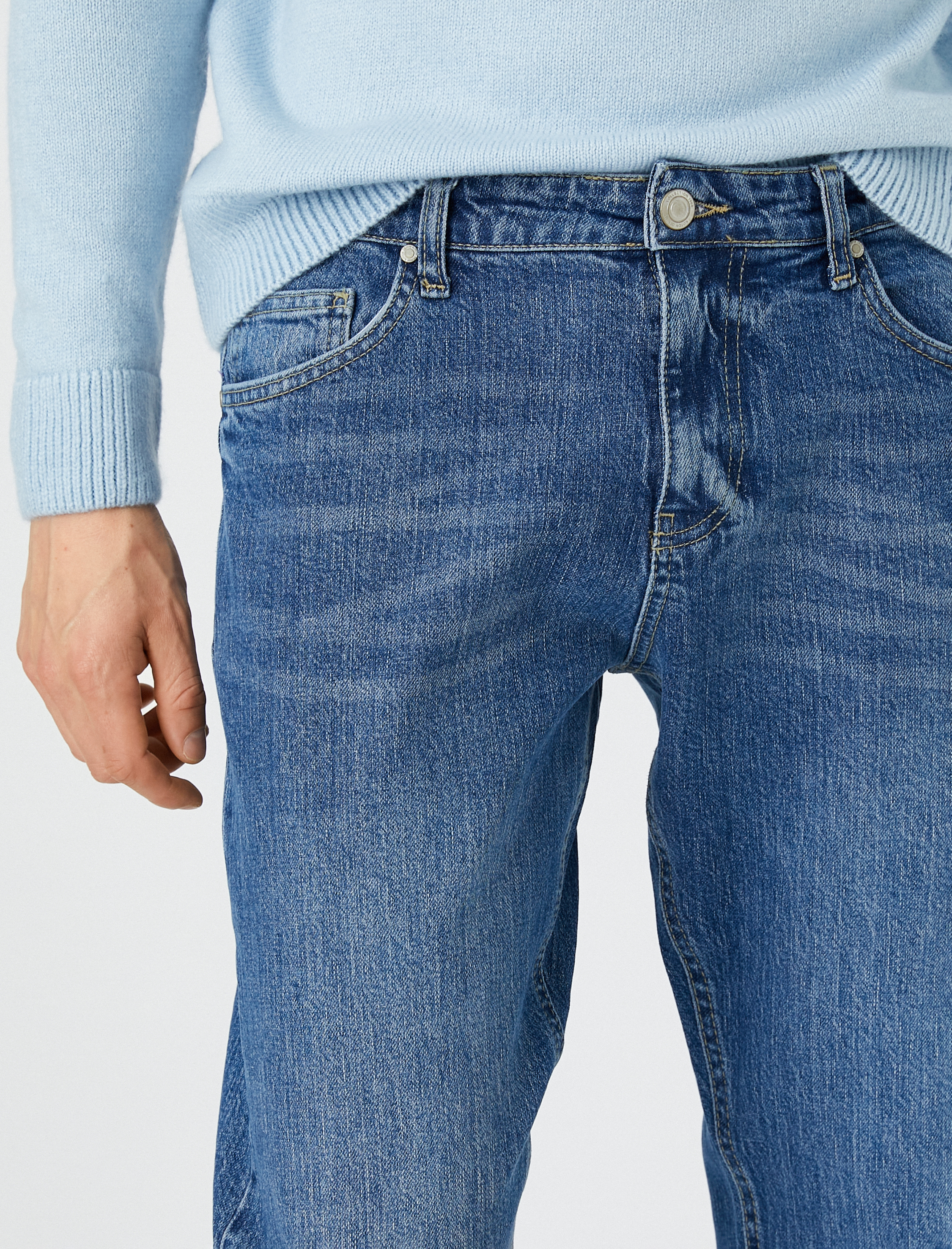   Straight Fit Kot Pantolon - Mark Jean