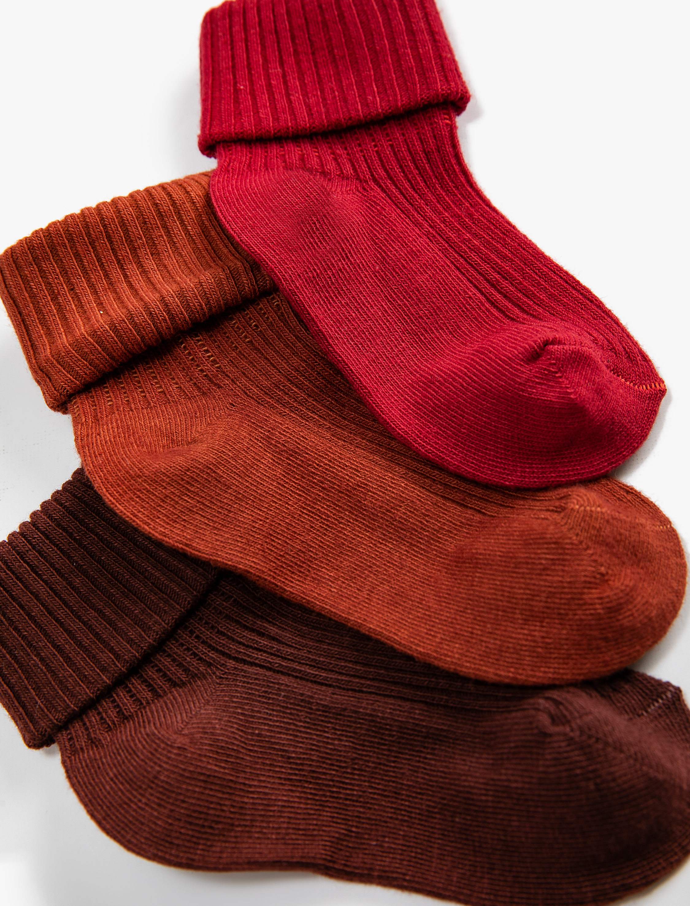 Kız Bebek 3’lü Basic Çorap Seti Pamuk Karışımlı