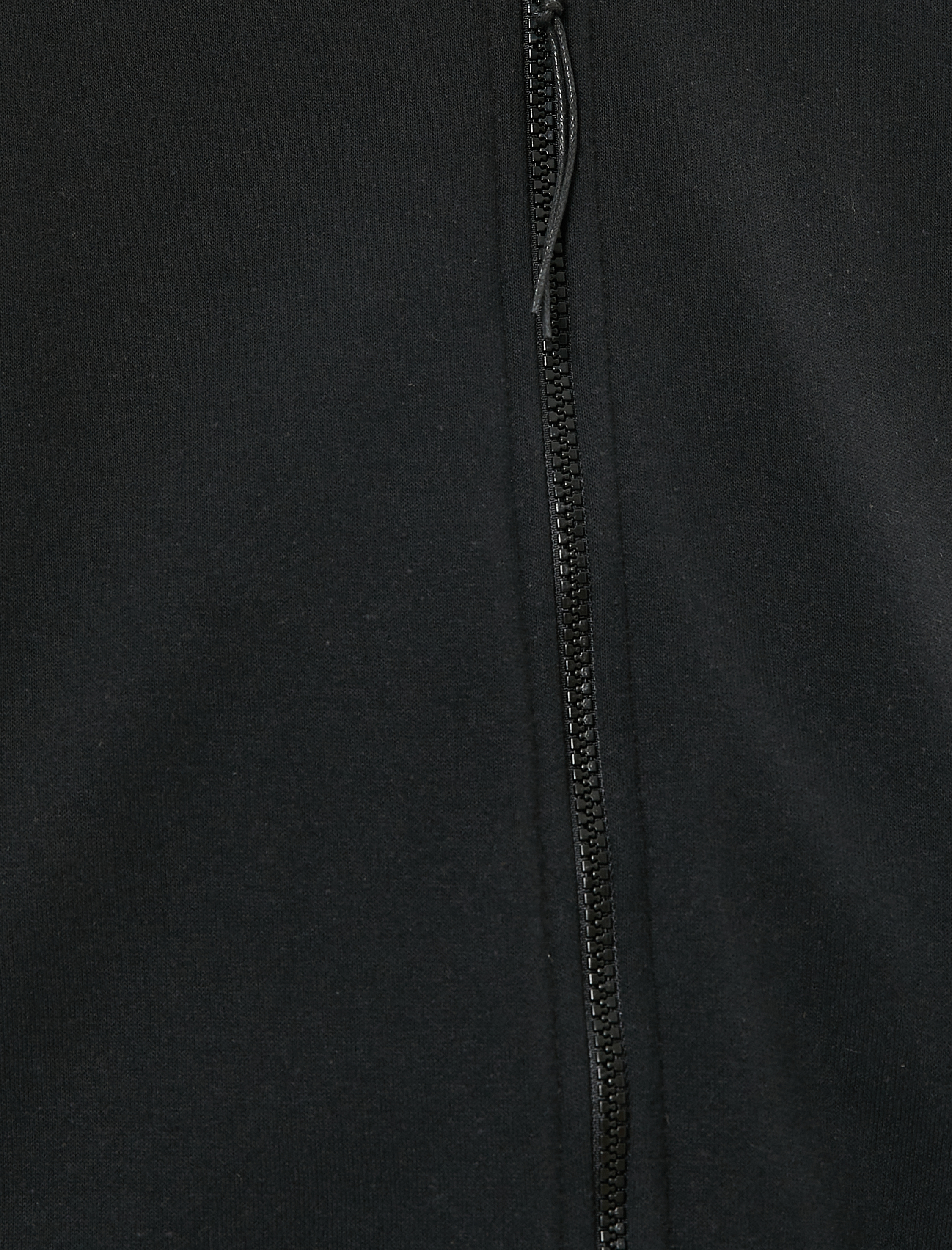   Fermuarlı Sweatshirt Cep Detaylı Yuvarlak Yaka Çıtçıt Düğmeli Şardonlu