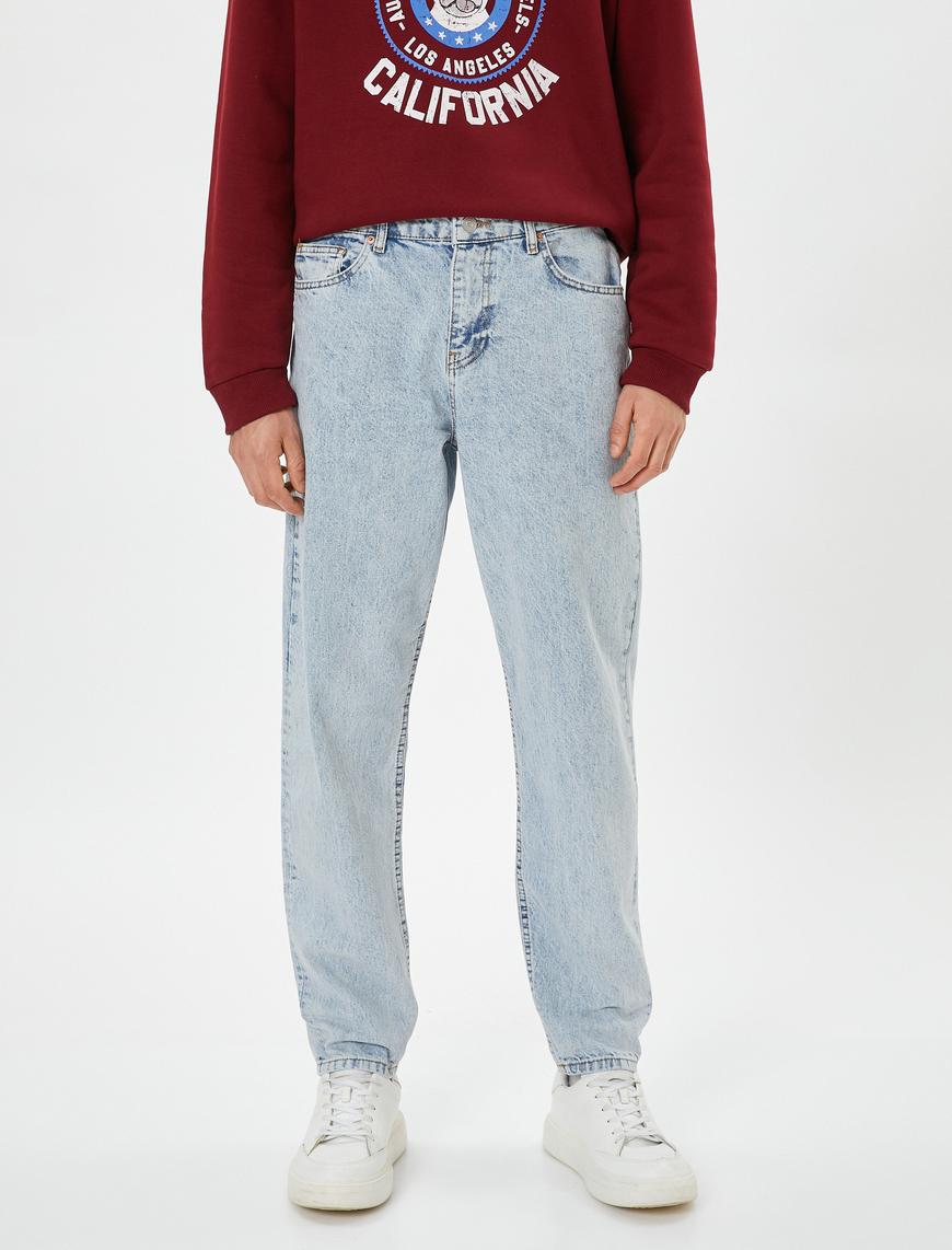   90’lar Slim Fit Kot Pantolon - Howland Jean