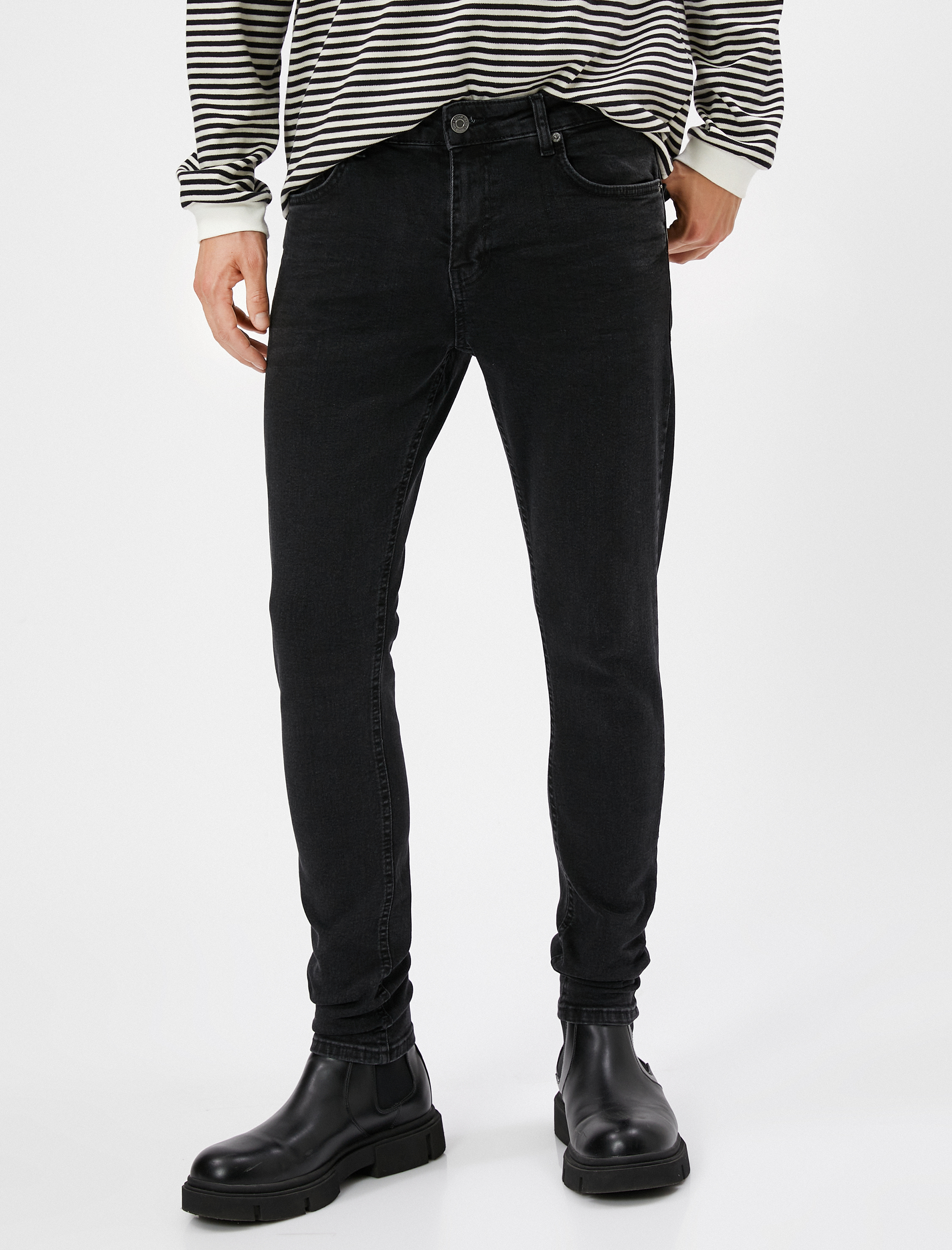   Super Skinny Fit Kot Pantolon - Justin Jean