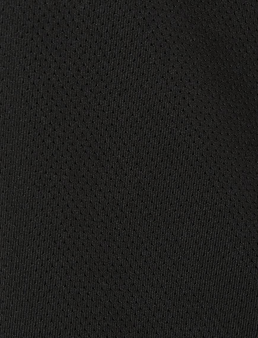   Sporcu Atleti Halter Yaka Minimal Baskılı