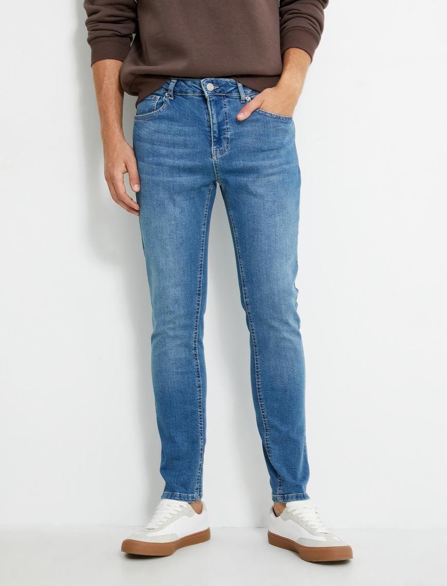   Skinny Fit Kot Pantolon - Michael Jean