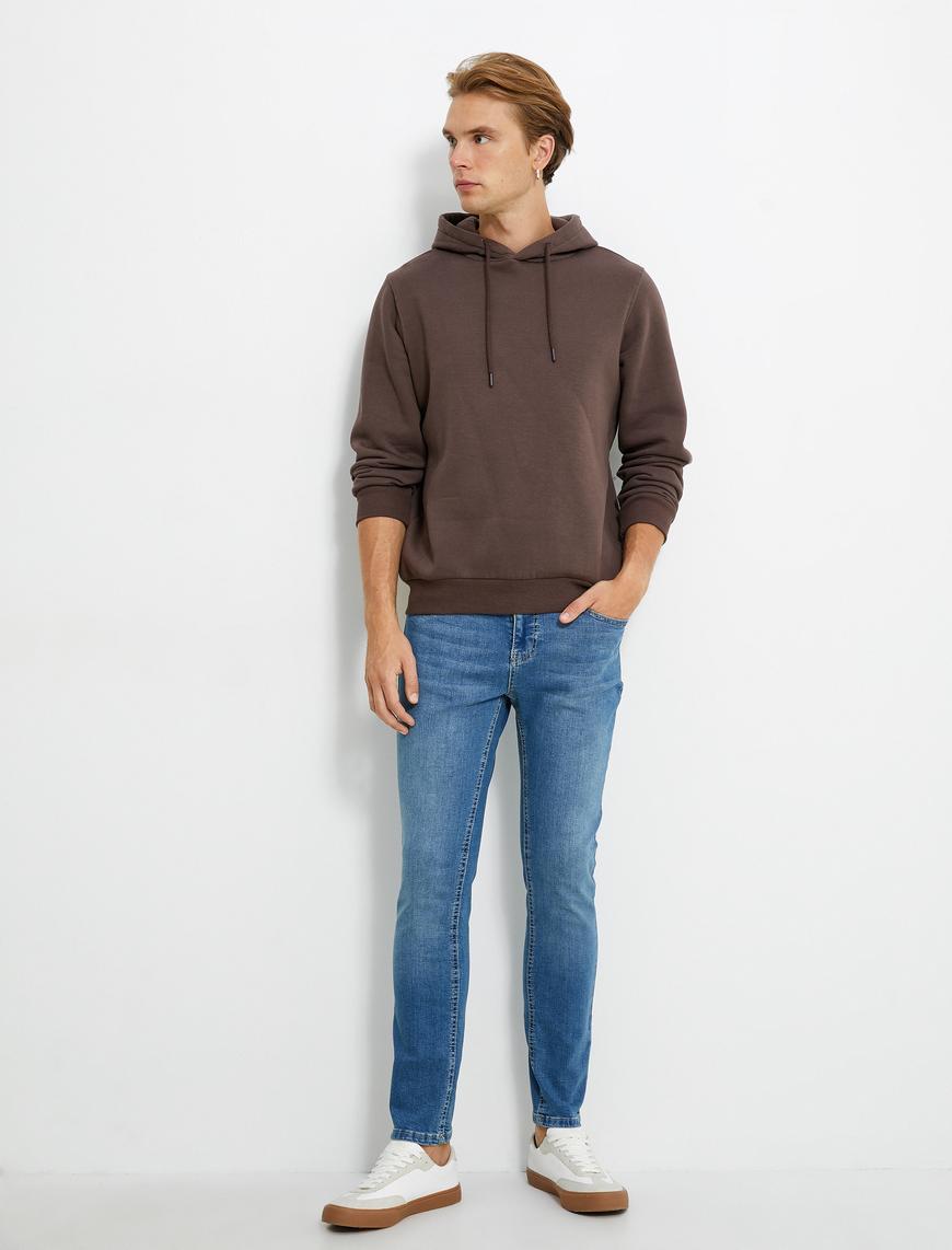   Skinny Fit Kot Pantolon - Michael Jean