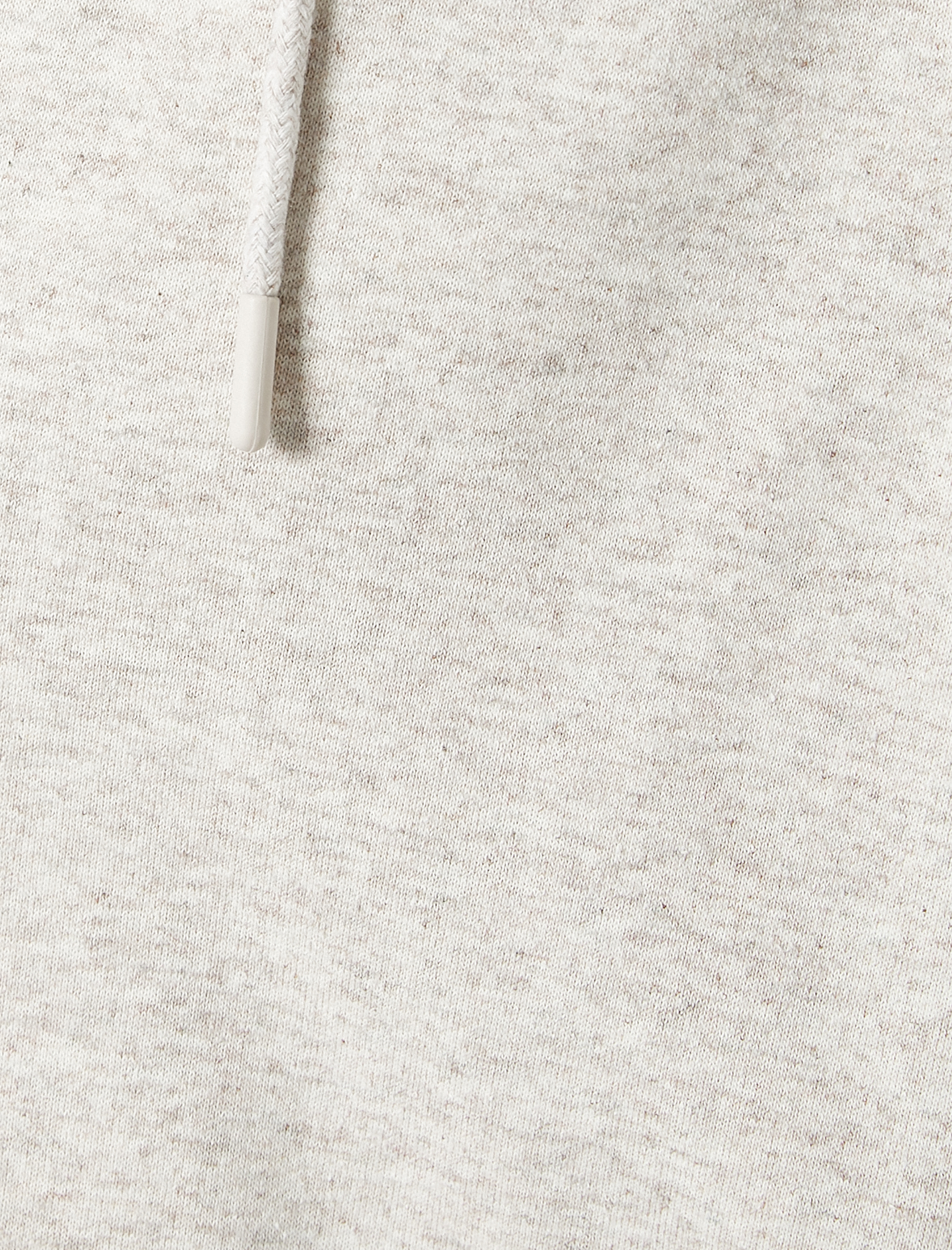 Oversize Fermuarlı Sweatshirt Kapşonlu Cep Detaylı Etiket Baskılı Şardonlu