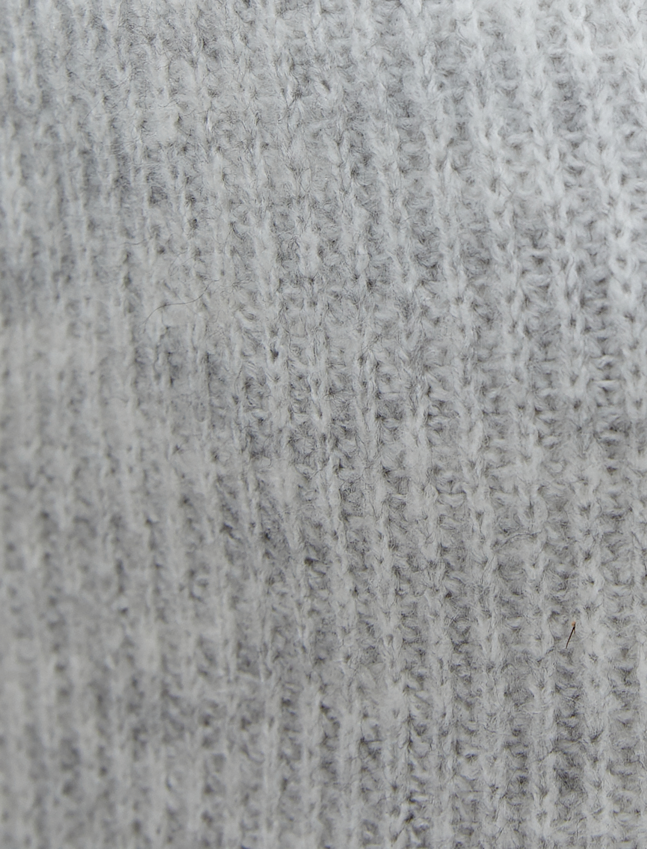   V Yaka Süveter Örgü Ribanalı