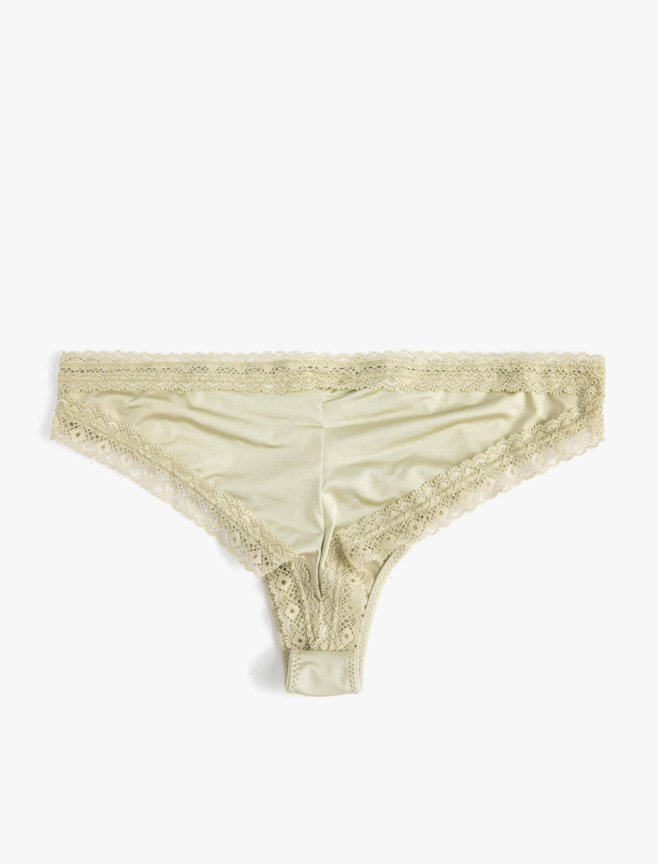   Brazilian Külot Dantel Detaylı Saten