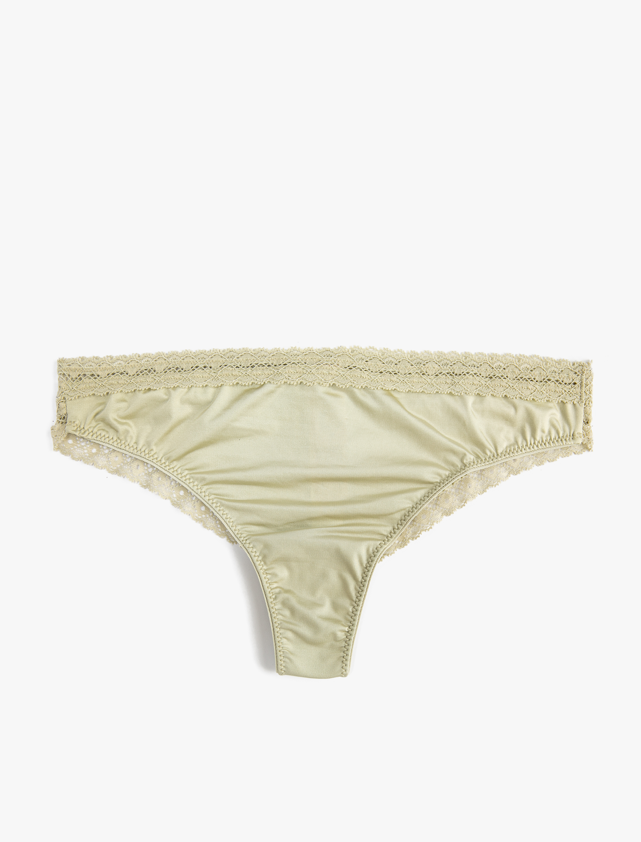   Brazilian Külot Dantel Detaylı Saten