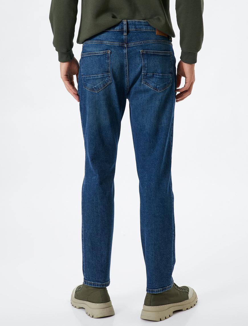   Slim Fit Kot Pantolon - Brad Jean