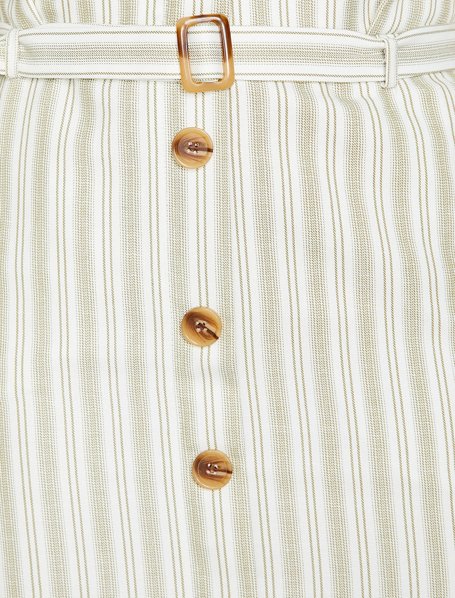   Düğme Detaylı Etek