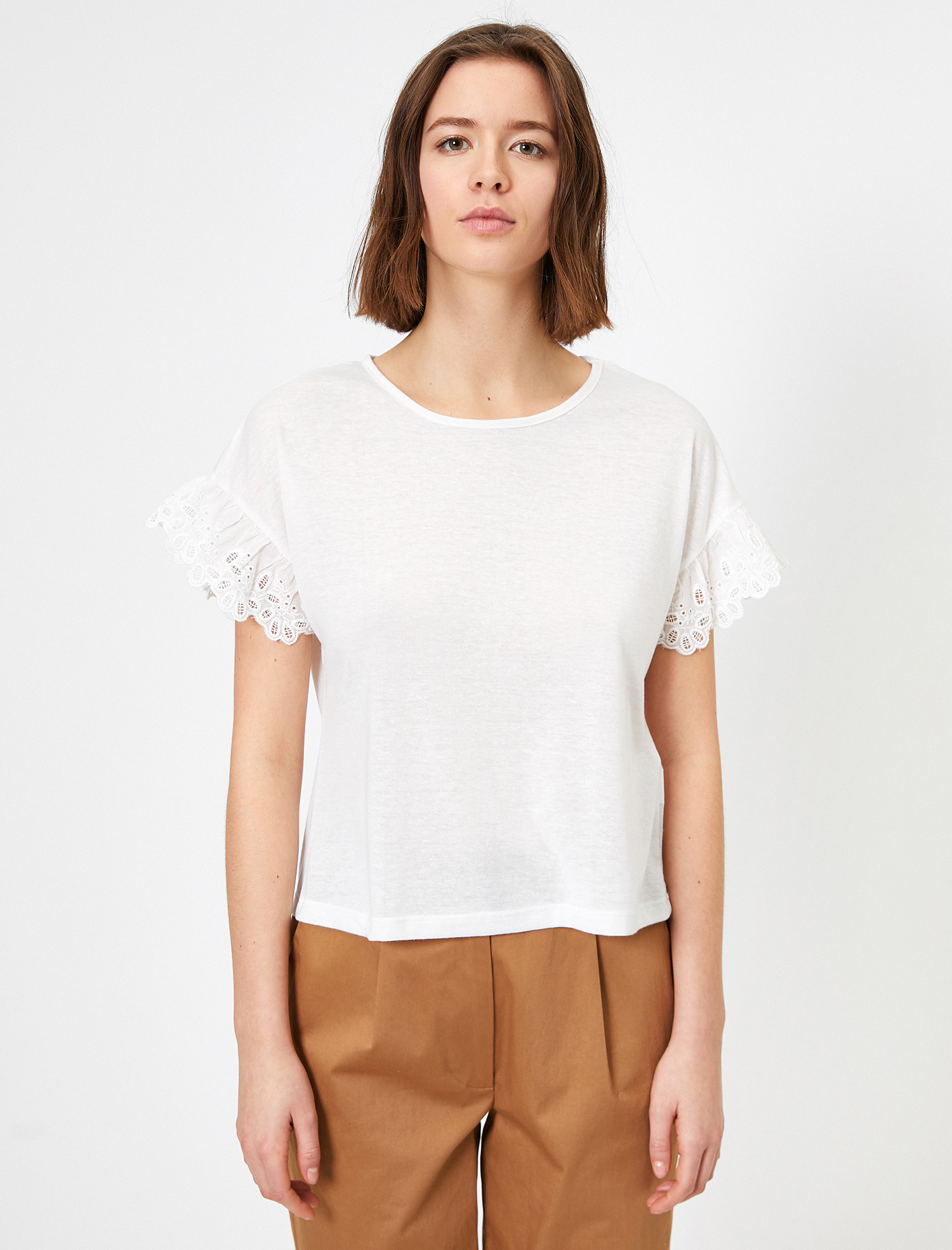   Kol Detaylı Tişört