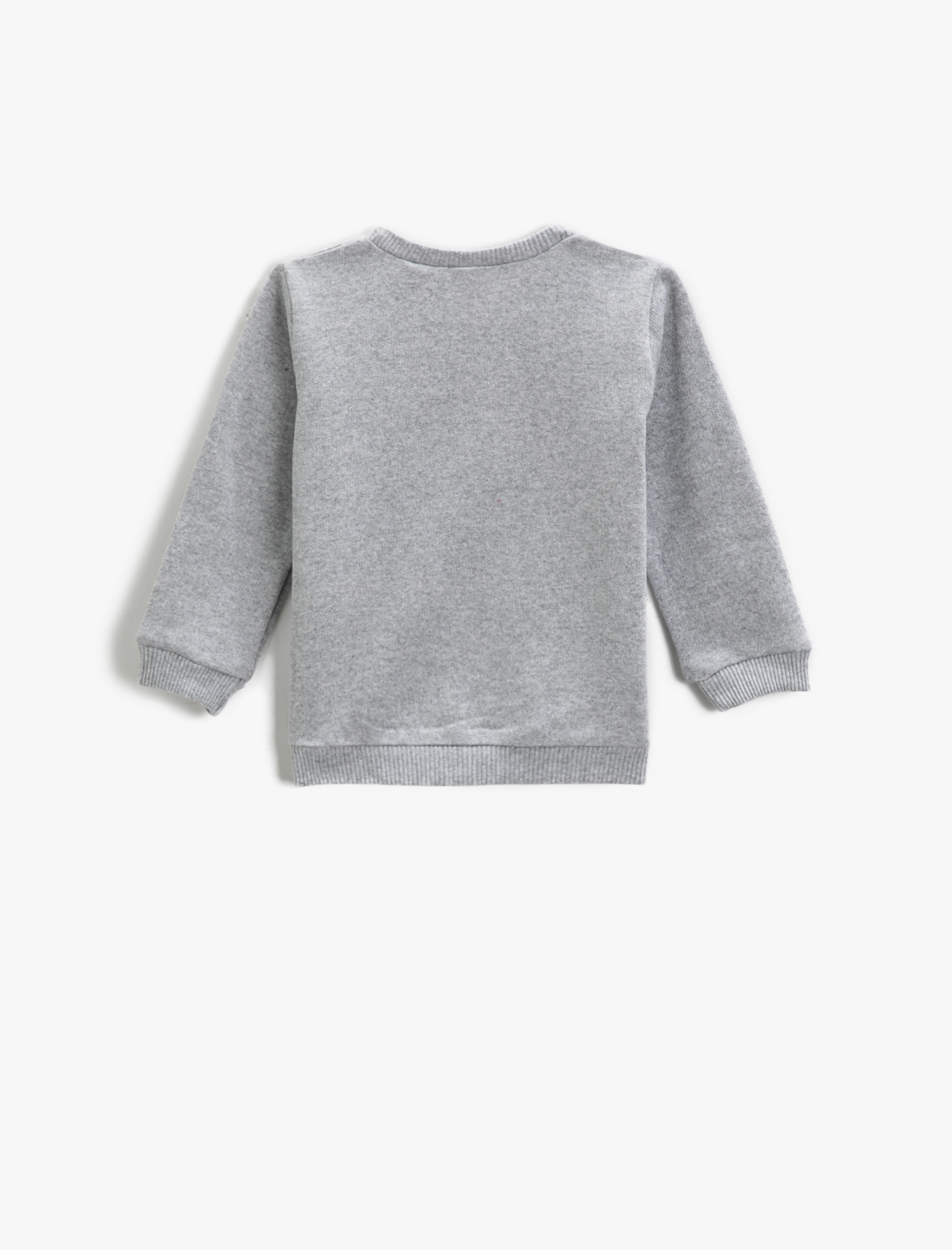 Erkek Bebek Spider Man Baskılı Sweatshirt Bisiklet Yaka Lisanslı