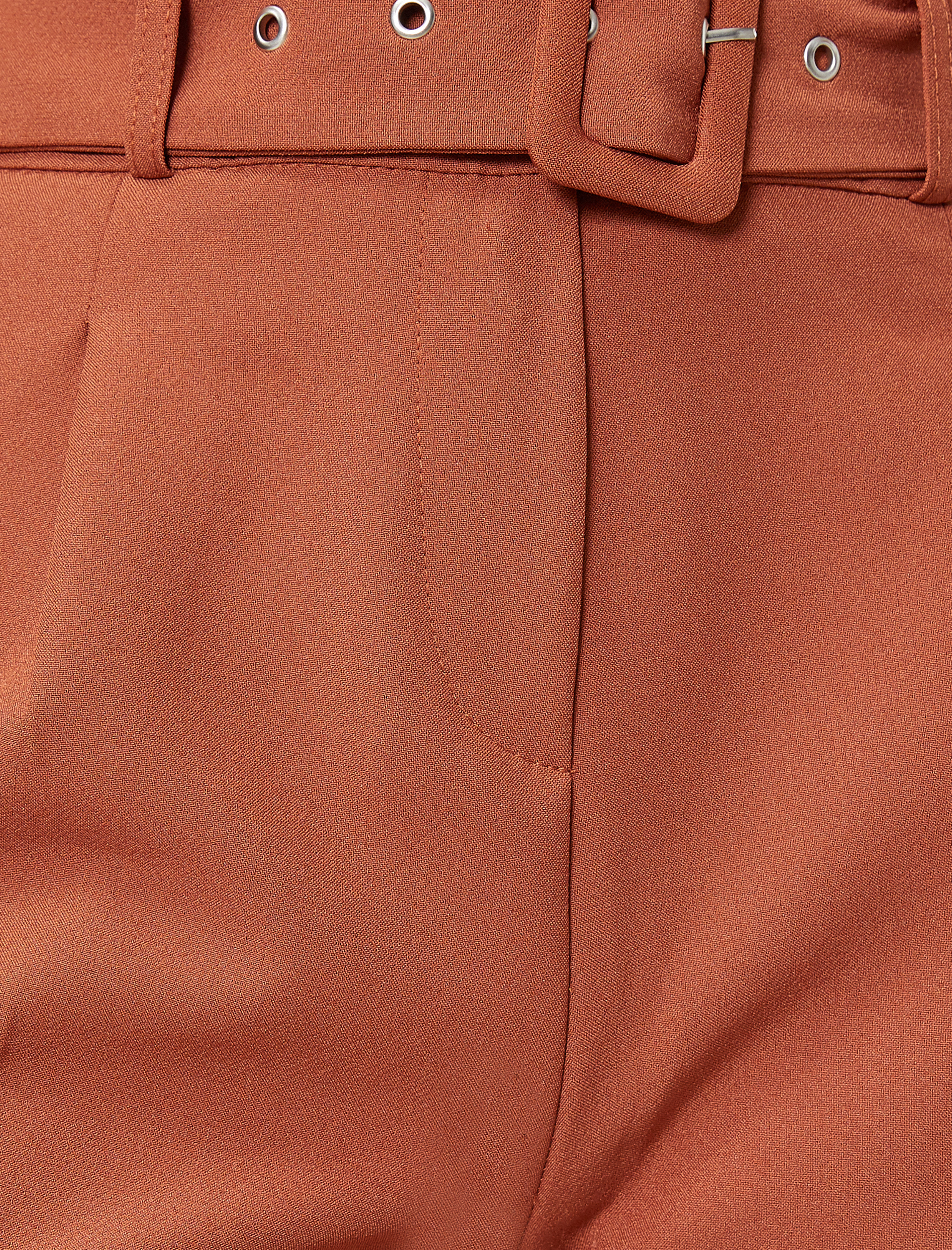Kemerli Crop Pantolon