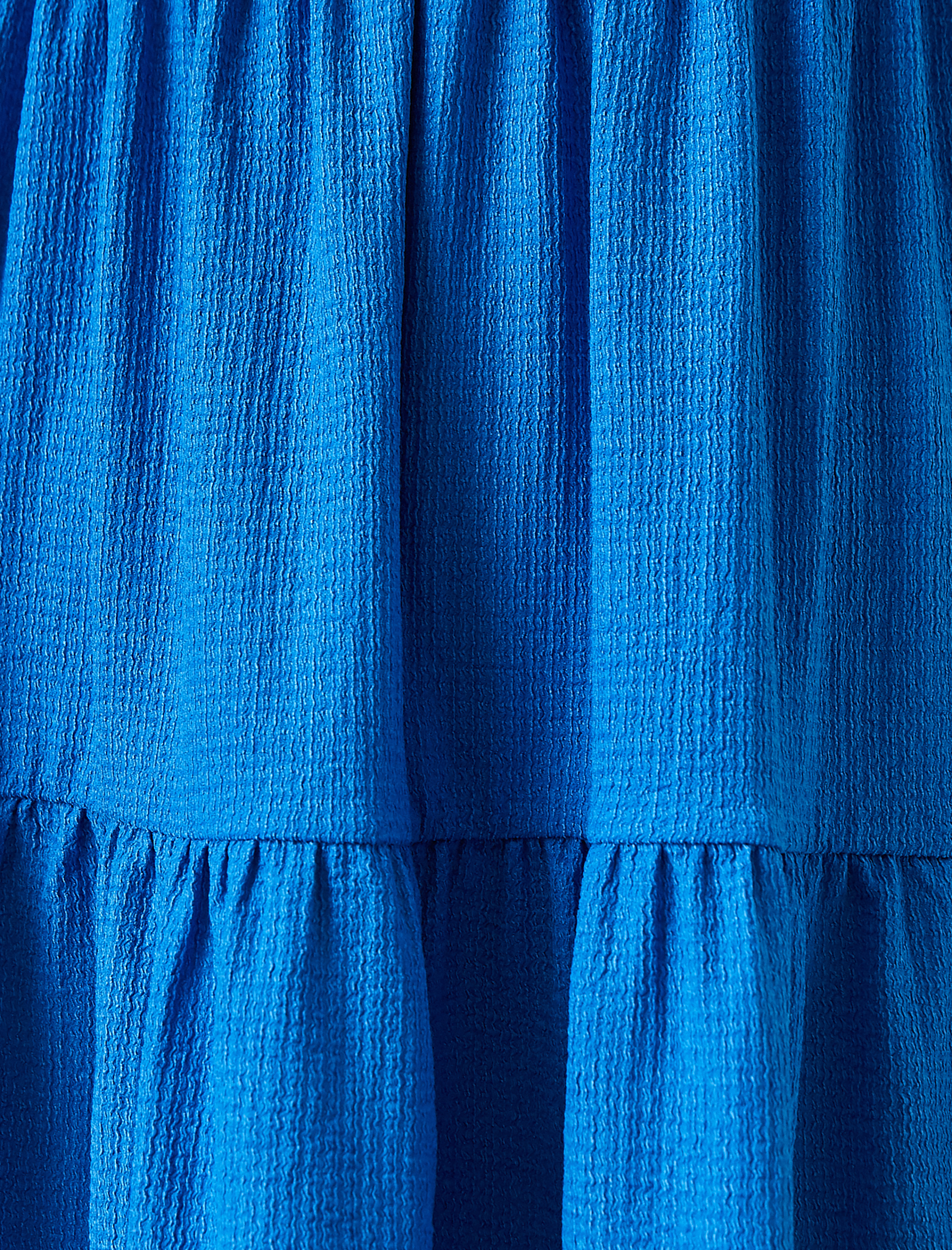   Fırfırlı Elbise Kısa Kollu