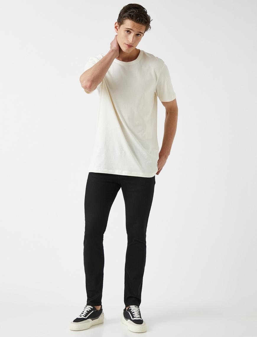   Skinny Fit Kot Pantolon - Michael Basic Jean