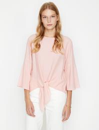 Bağlama Detaylı Bluz