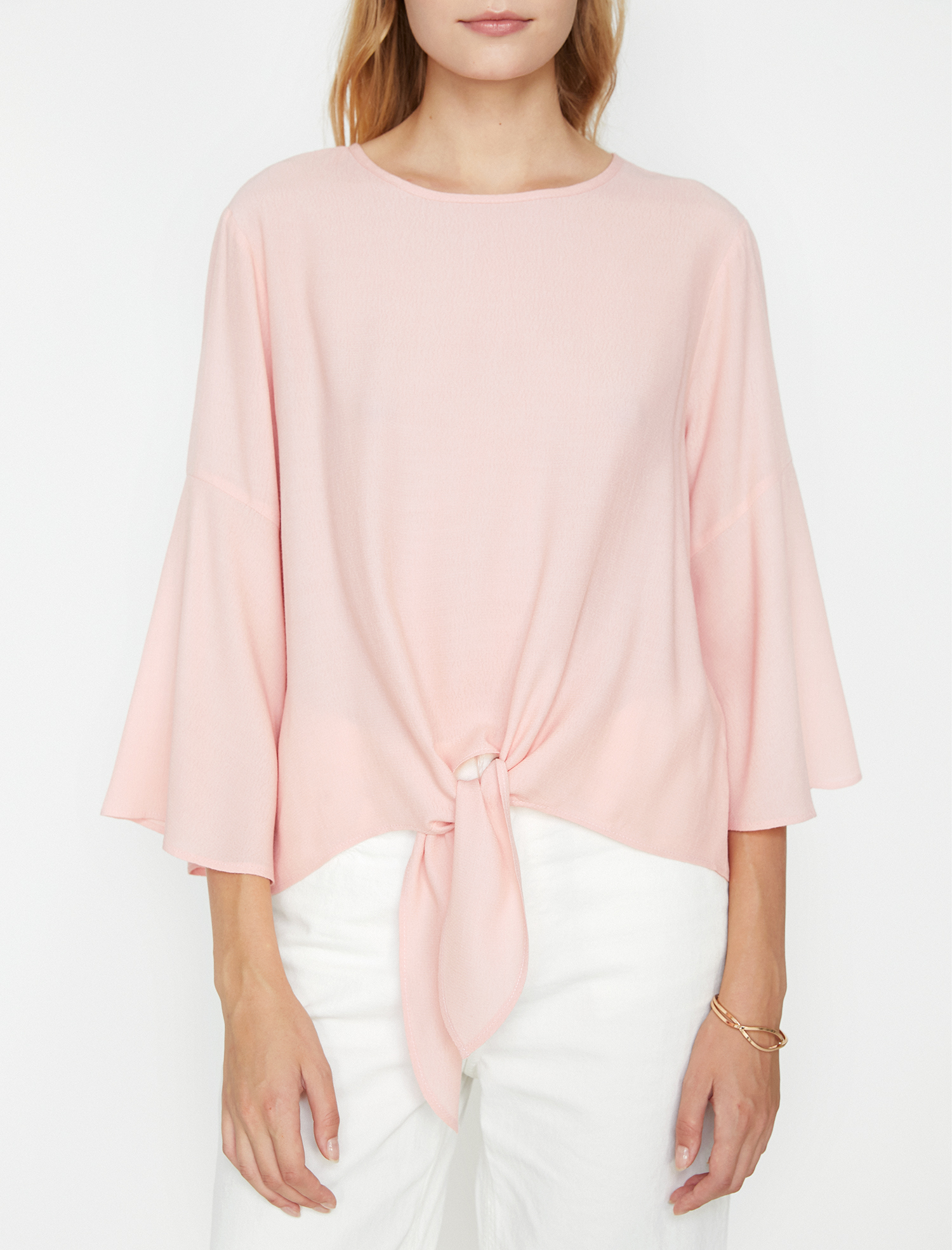   Bağlama Detaylı Bluz