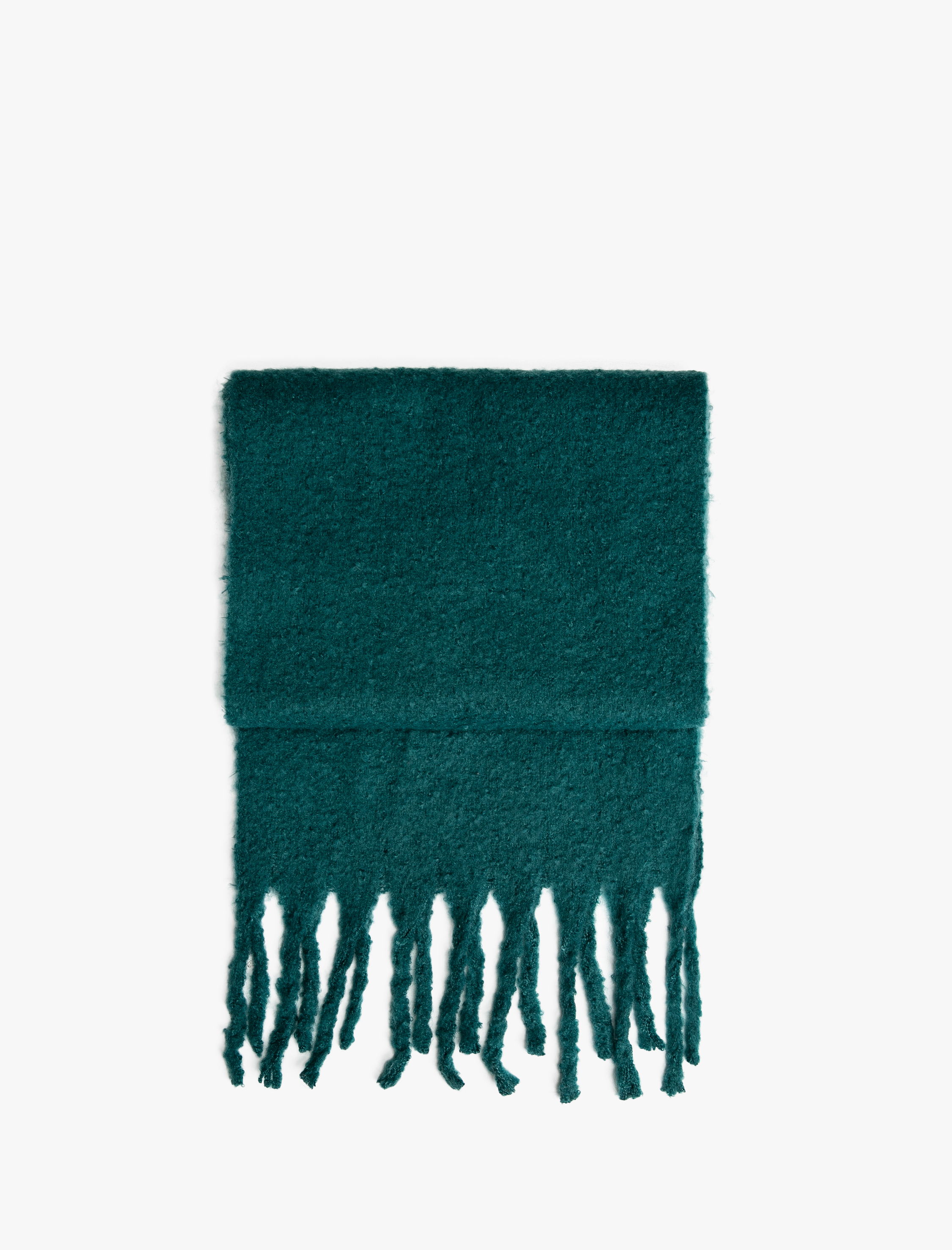  Kadın Püskül Detaylı Atkı