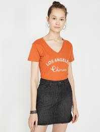 Yazılı Baskılı Tişört