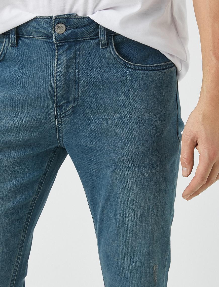   Skinny Fit Kot Pantolon - Michael Jean