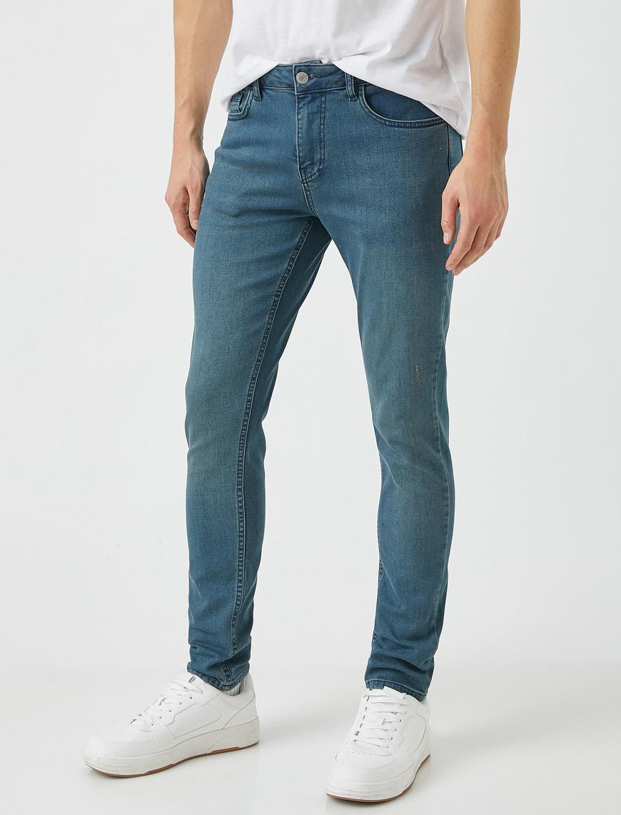   Skinny Fit Kot Pantolon - Michael Jean