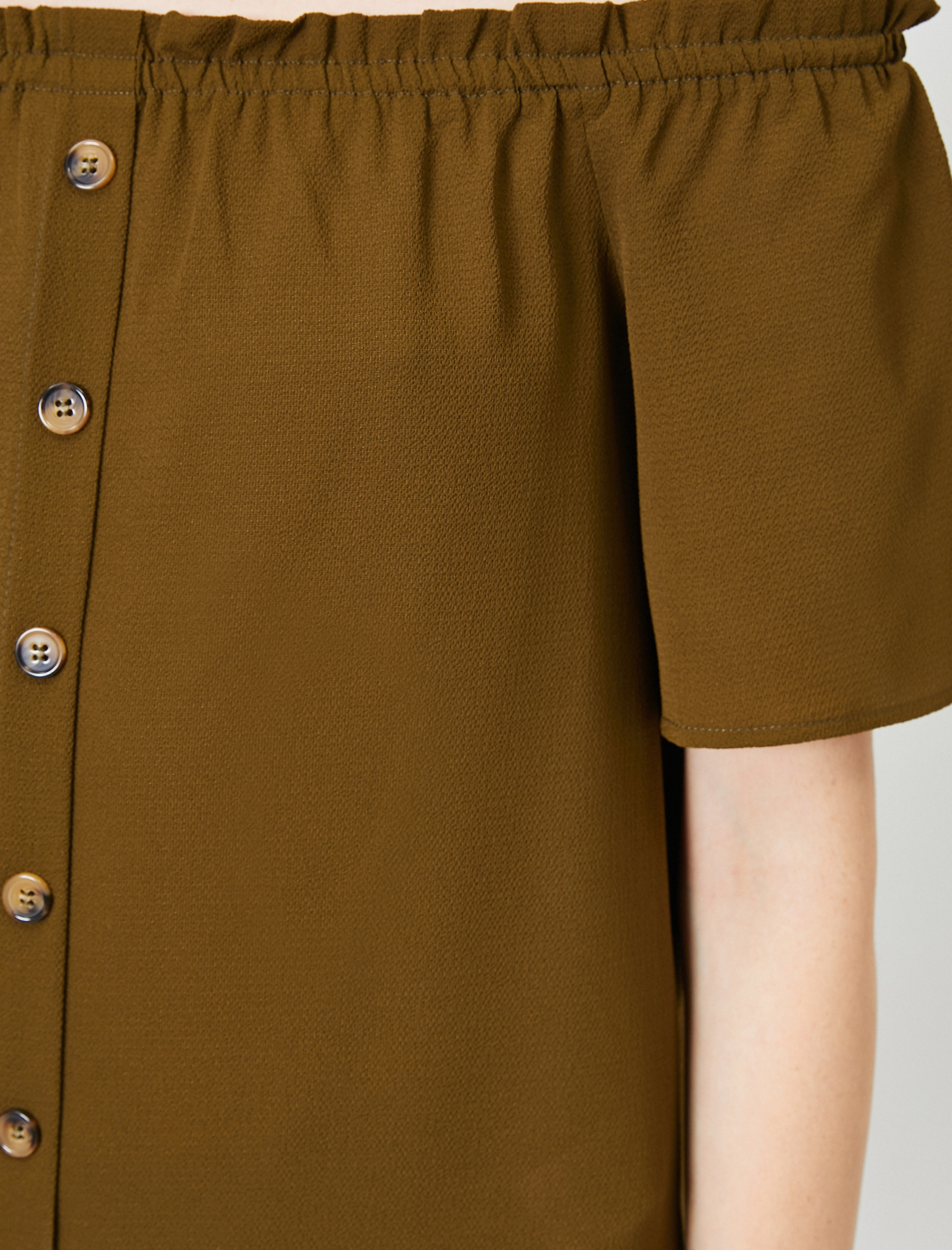 Düşük Omuzlu Gömlek