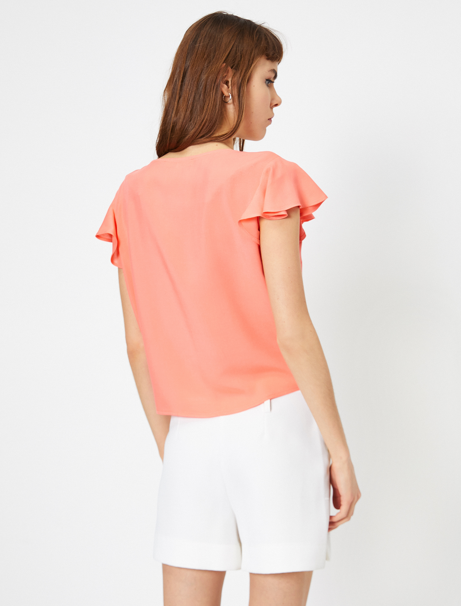   Düğme Detaylı Bluz