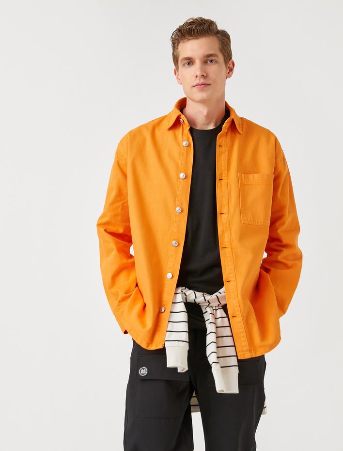  Oversize Kot Gömlek Ceket