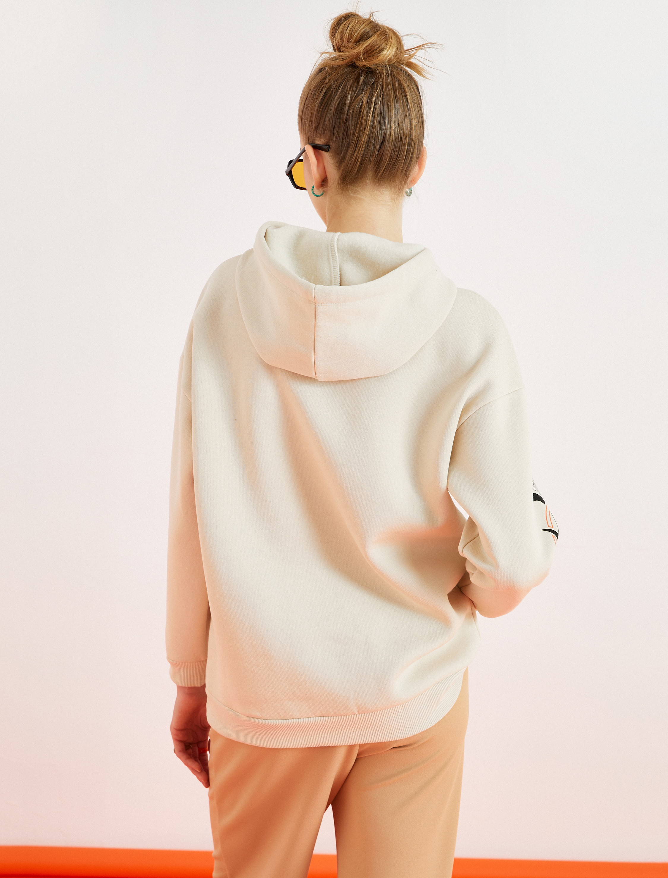   Baskılı Uzun Kollu Sweatshirt