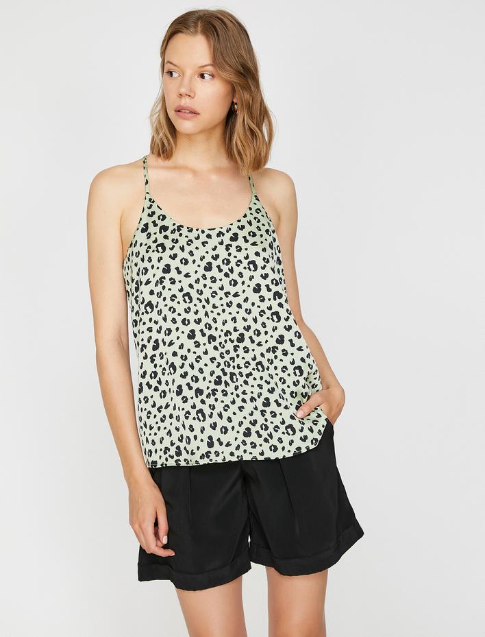 Leopar Desenli Atlet
