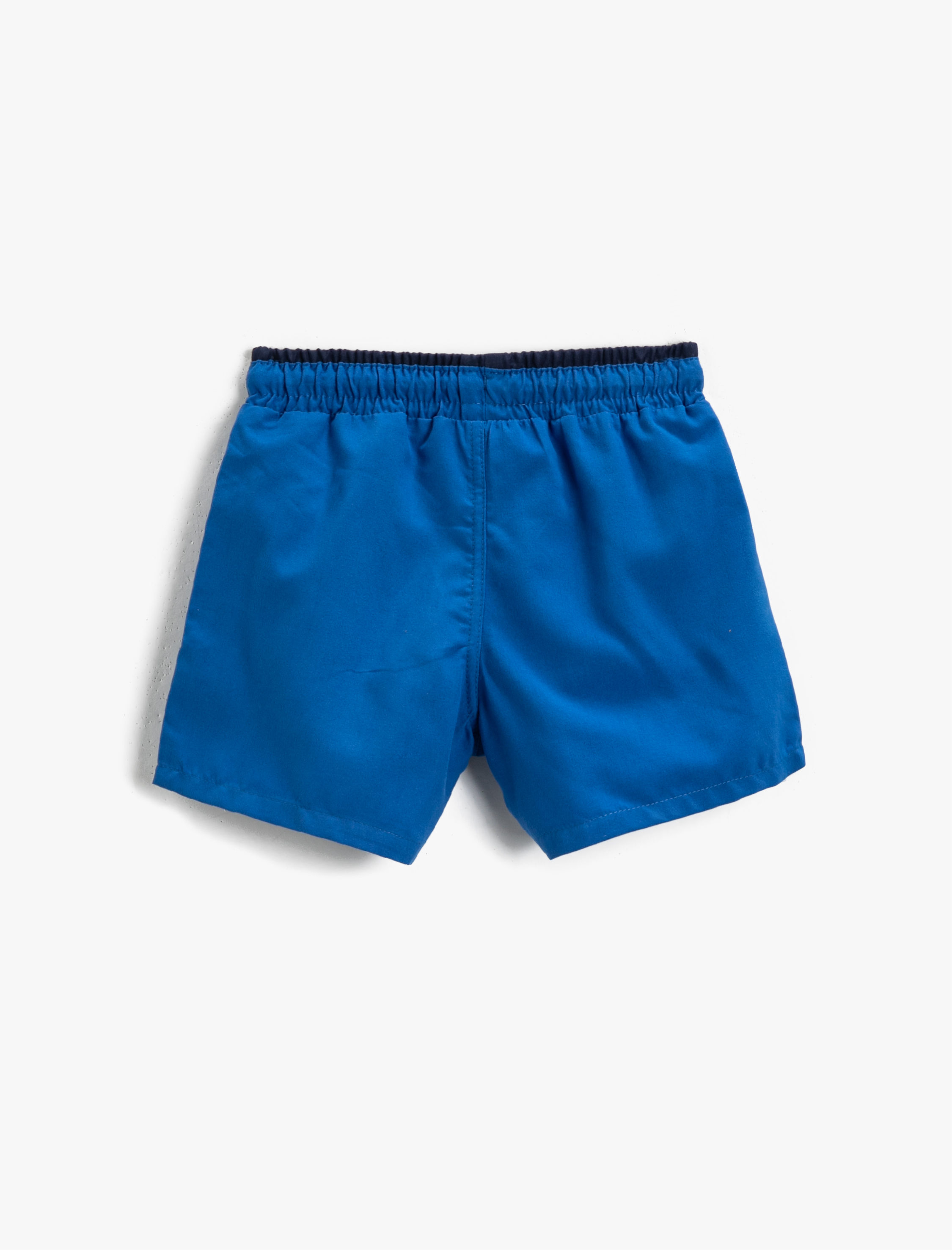  Erkek Çocuk Deniz Şortu Basic Beli Bağlamalı