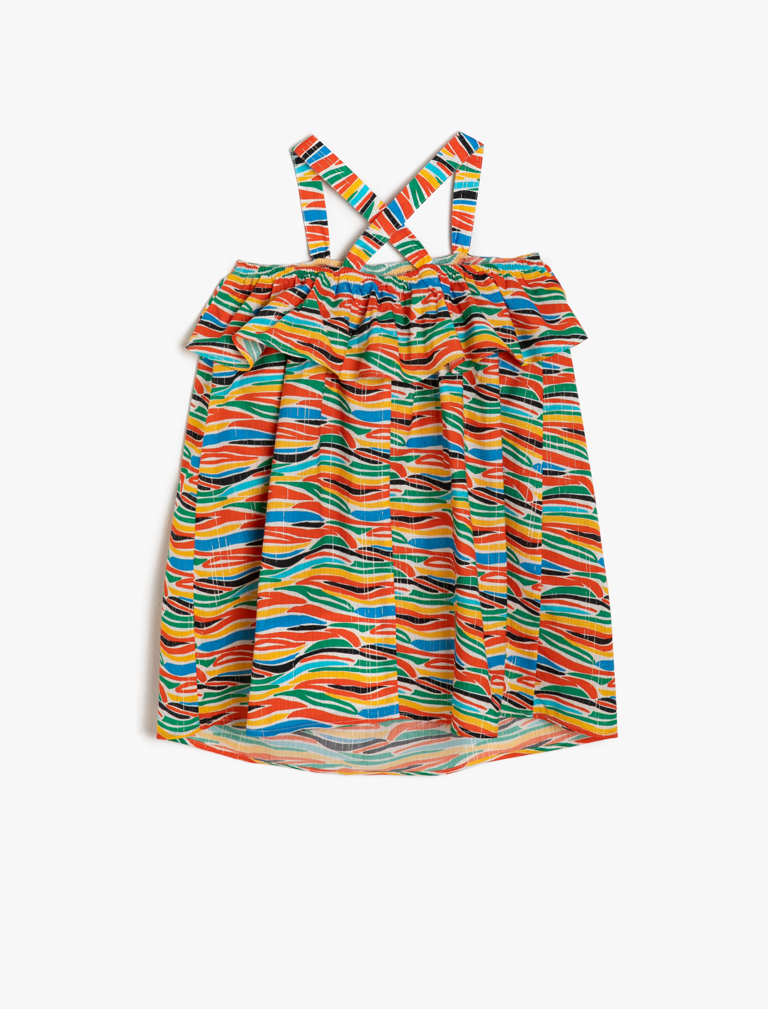 Kız Çocuk Pul Detaylı Elbise