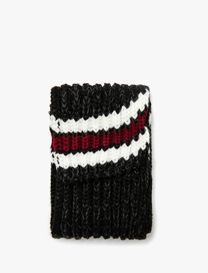 Erkek Çocuk Basic Örgü Atkı