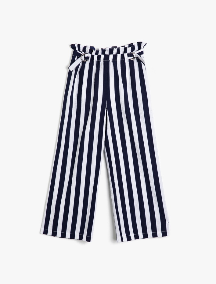 Kız Çocuk Çizgili Pantolon